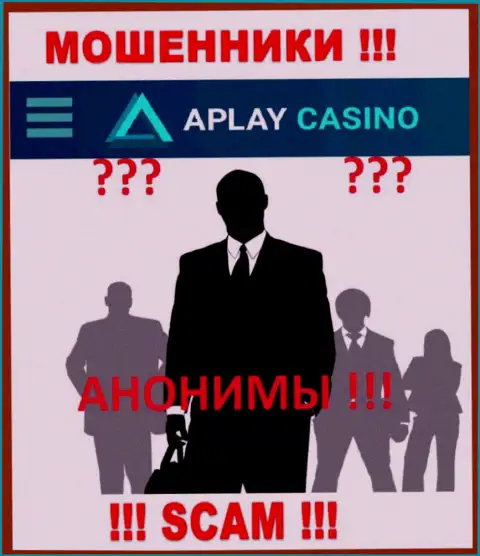 Инфа о руководителях APlay Casino, к сожалению, скрыта