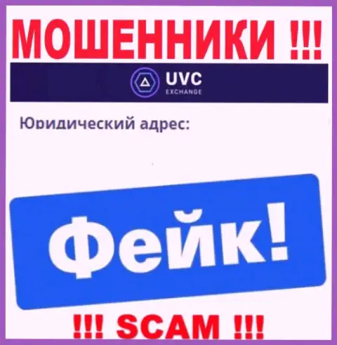 Данные на web-портале UVC Exchange о юрисдикции организации - это обман, не позволяйте себя облапошить