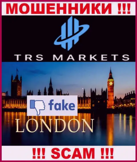 Не надо доверять internet-аферистам из компании TRS Markets - они распространяют ложную информацию об юрисдикции