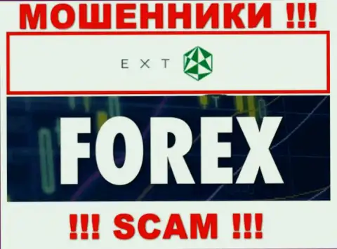 Форекс - это область деятельности мошенников EXT