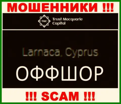 Trust-M-Capital Com находятся в офшорной зоне, на территории - Cyprus