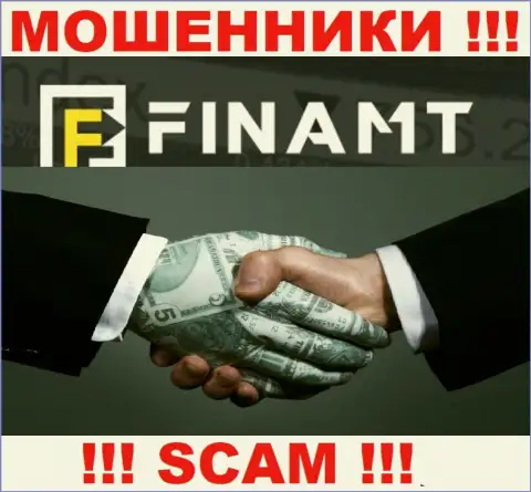 Поскольку деятельность интернет мошенников Finamt Com - это обман, лучше совместной работы с ними избежать