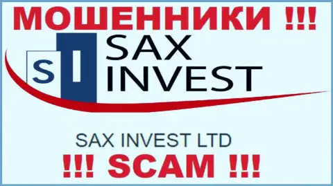 Сведения про юридическое лицо интернет жуликов SaxInvest Net - Сакс Инвест Лтд, не обезопасит Вас от их грязных лап