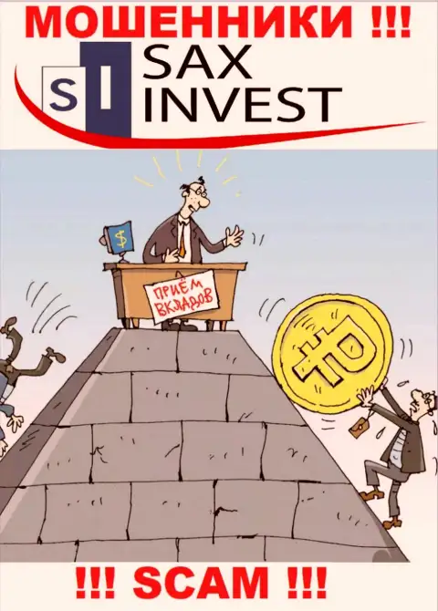 Сакс Инвест не внушает доверия, Инвестиции - это именно то, чем заняты данные мошенники
