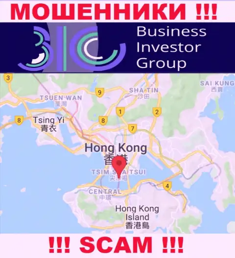 Оффшорное место регистрации БизнесИнвестор Групп - на территории Hong Kong