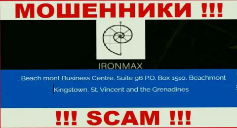 С конторой АйронМакс опасно взаимодействовать, так как их адрес регистрации в оффшорной зоне - Suite 96 P.O. Box 1510, Beachmont Kingstown, St. Vincent and the Grenadines