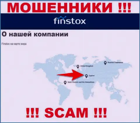 Finstox Com - это internet-ворюги, их место регистрации на территории Cyprus