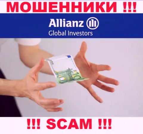 В брокерской конторе AllianzGI Ru Com требуют оплатить дополнительно налоговый сбор за возврат вложенных средств - не ведитесь