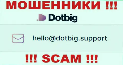 Не нужно общаться с организацией DotBig Com, даже через их е-майл - это коварные internet-мошенники !!!