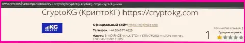 Детальный обзор CryptoKG, Inc, честные отзывы клиентов и факты грабежа