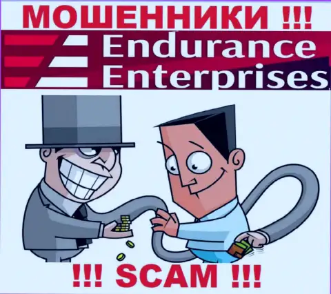 Заработок с дилинговой конторой EnduranceFX Com Вы не увидите - очень рискованно заводить дополнительно средства