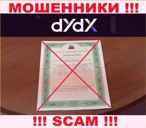 У компании дИдИкс не представлены данные о их лицензионном документе это наглые шулера !!!