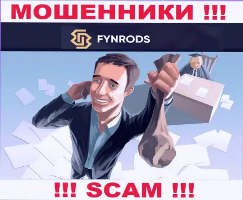 Fynrods Com профессионально обманывают доверчивых клиентов, требуя комиссии за вывод вложенных денежных средств