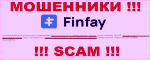 ФинФзй - это internet мошенники, противоправные действия которых курируют такие же обманщики - Cyprus Securities and Exchange Commission
