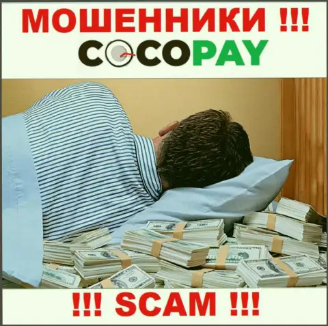 Вы не выведете средства, отправленные в Coco Pay - это internet мошенники !!! У них нет регулирующего органа