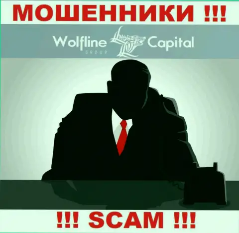 Не теряйте время на поиск информации об прямом руководстве Wolfline Capital, все сведения скрыты